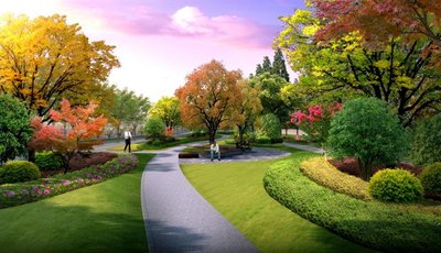 樓宇自控係統，城市公園，節能環保，智能管理，綠色空間